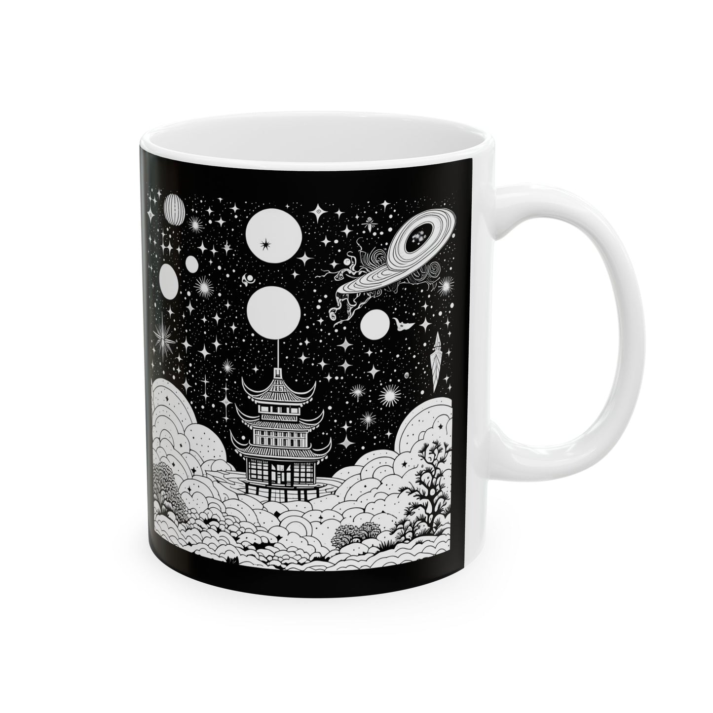 Galaxy Japan Mug's Collection - Geisha Galaxy Harmony